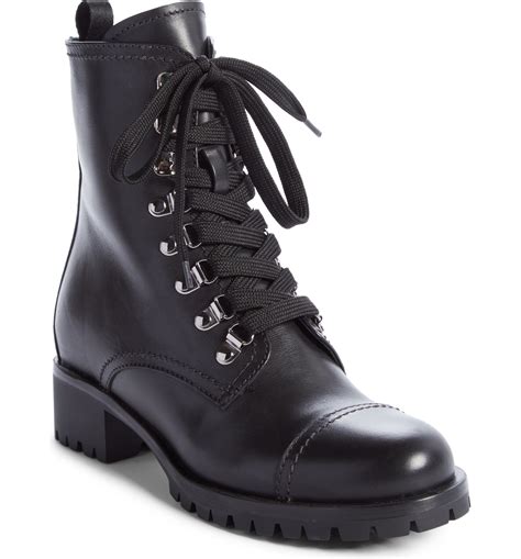 Prada combat boots nordstrom